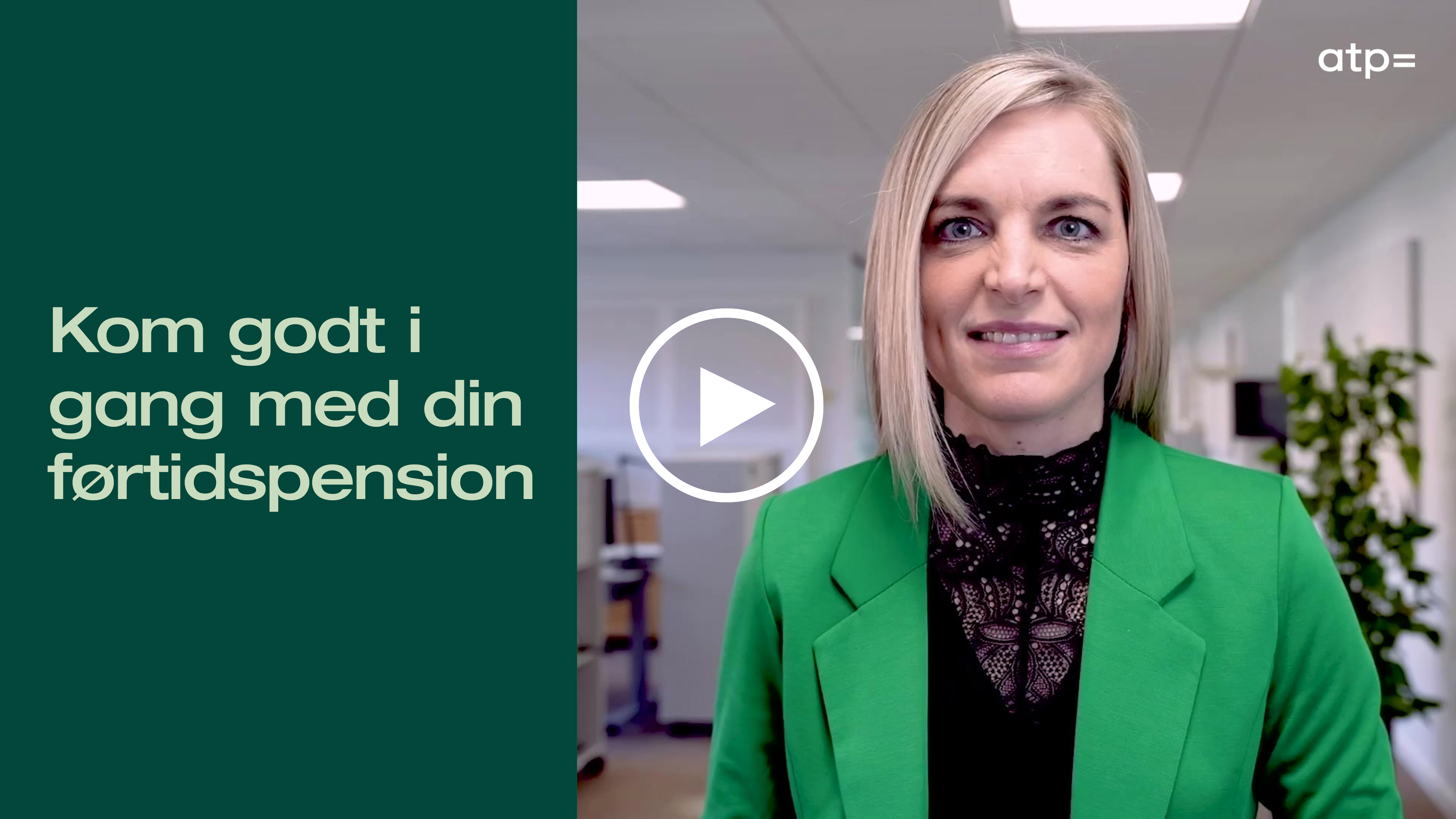 Billede der præsenterer video-link